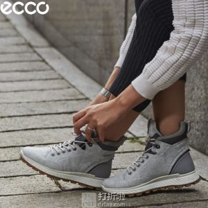 ECCO  爱步 Exostrike 突破系列 Hydromax 防泼水 女式户外短靴 38码￥674