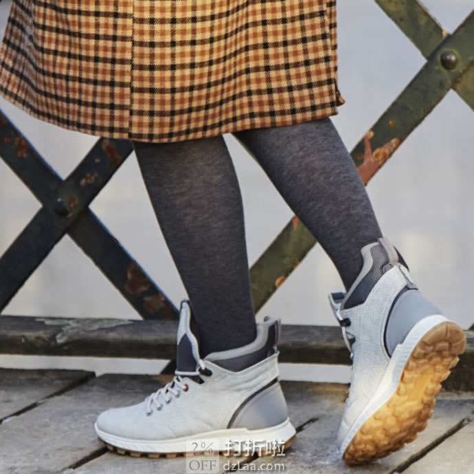 ECCO  爱步 Exostrike 突破系列 Hydromax 防泼水 女式户外短靴 38码￥674