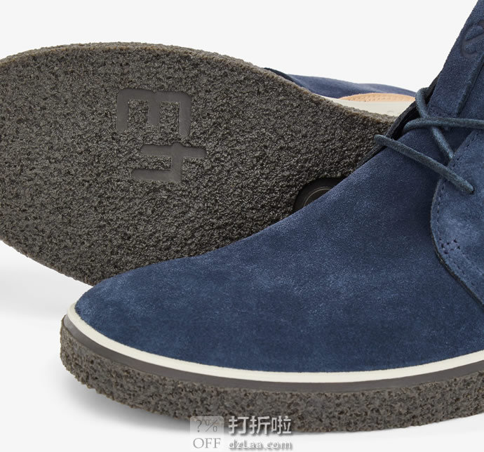 限尺码 ECCO 爱步 Crepetray 男式短靴 2.9折.51 海淘转运到手约￥461