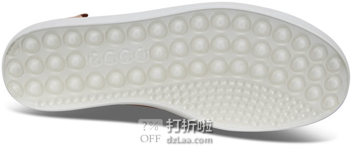 ECCO 爱步 Soft 7 柔酷7号 磨砂皮牛皮拼接 一脚套女式休闲鞋 35码2.1折.81海淘转运到手约￥305