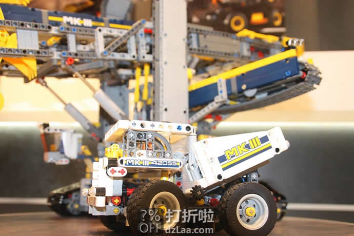 工程巨兽 LEGO 乐高 42055 斗轮挖掘机 积木玩具 聚划算+优惠券折后￥1350包邮包税（￥1550-200）