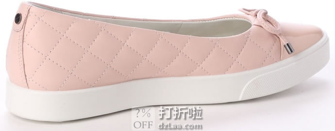 码全 ECCO 爱步 Gillian 吉莉系列 蝴蝶结装饰 一脚套 女式休闲鞋 3.1折.79 海淘转运到手约￥375