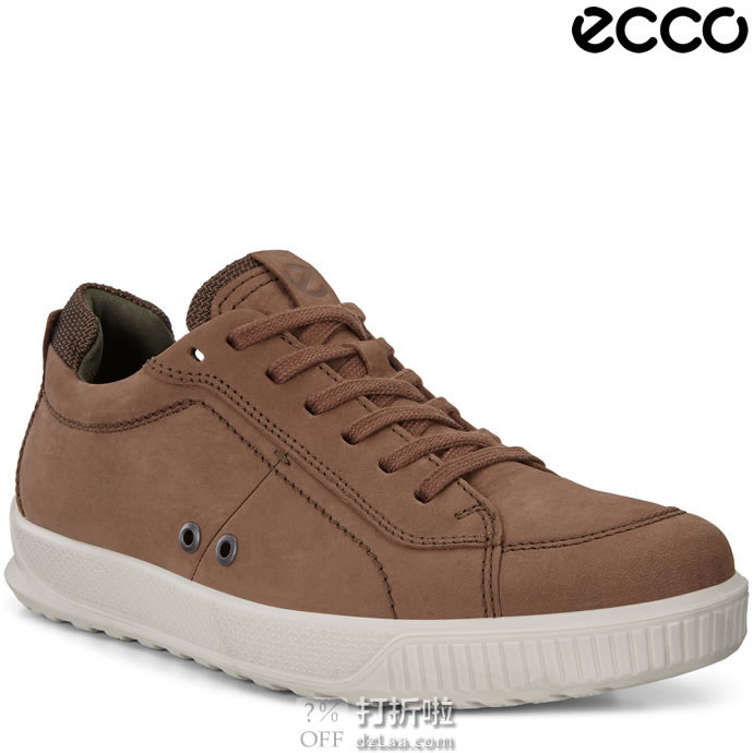 ECCO 爱步 Byway 男式系带休闲板鞋 40码4折$55.52 海淘转运到手约￥483