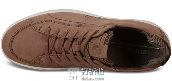 ECCO 爱步 Byway 男式系带休闲板鞋 40码4折.52 海淘转运到手约￥483