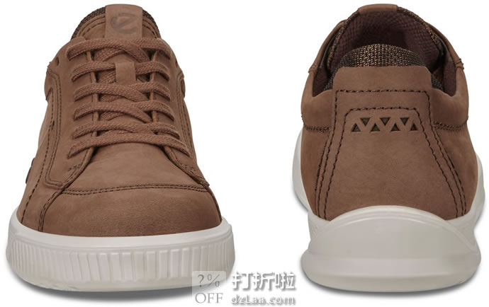 ECCO 爱步 Byway 男式系带休闲板鞋 40码4折.52 海淘转运到手约￥483