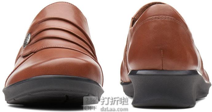 白菜 CLARKS 其乐 Hope Roxanne 女式乐福鞋 36码2.1折.96 海淘转运到手约￥231