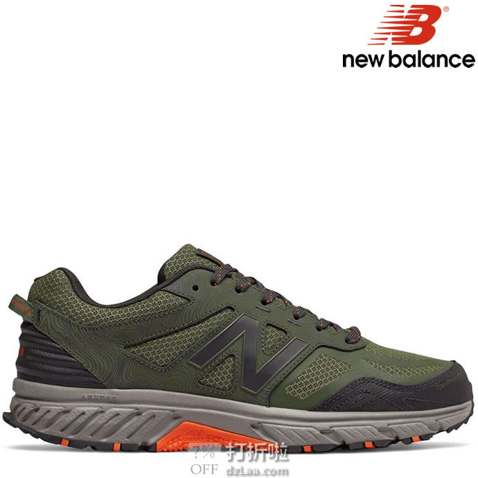白菜 New Balance 新百伦 510v4 男式缓震越野跑步鞋 40码2.1折.07 海淘转运到手约￥225