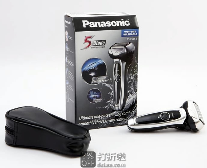Panasonic 松下 ES-LV65-S 5刀头 电动剃须刀 2.5折.99 海淘转运到手约￥681