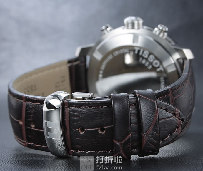 Tissot 天梭 骏驰200系列 T055.417.16.037.00 三眼计时 男式石英手表 优惠码折后9.99 海淘转运关税补贴到手约￥1557