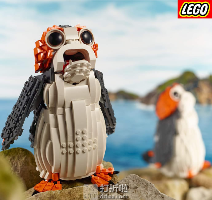 LEGO 乐高 星球大战系列 75230 萌萌波尔格鸟 积木玩具 5折.99史低 海淘转运到手约¥311