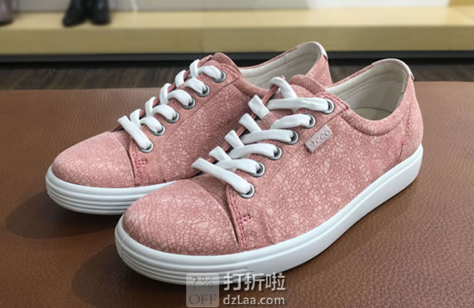 ECCO 爱步 SOFT 7 柔酷7号 印花版 女式休闲鞋 35码1.8折.46 海淘转运到手约￥281 国内￥1599