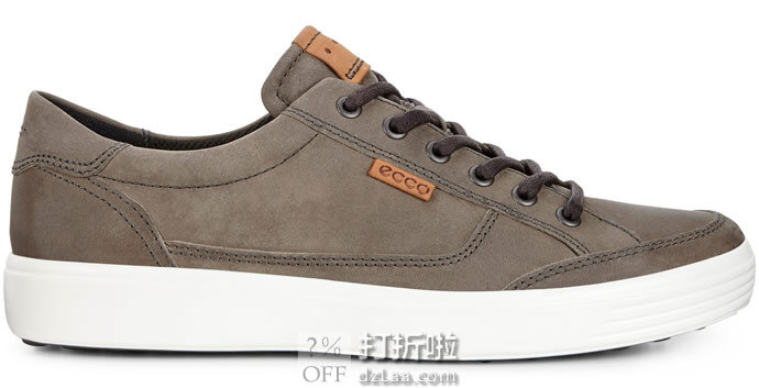 ECCO 爱步 SOFT 7 柔酷7 男式休闲板鞋 3.7折.74 海淘转运到手约¥485