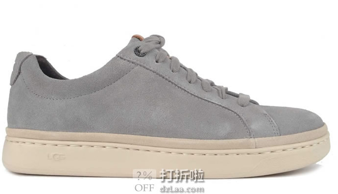 UGG Cali 男式低帮系带休闲鞋 4.9折.95 海淘转运到手约¥506 国内¥846