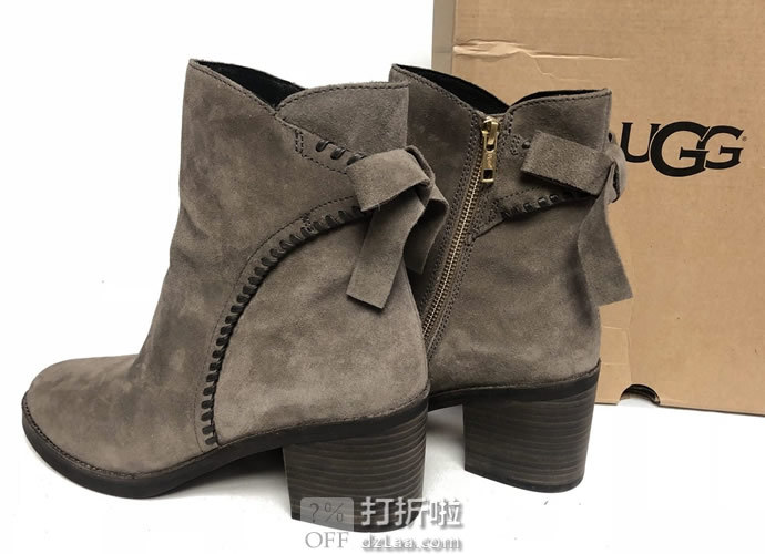 UGG Fraise 蝴蝶结装饰 女式短靴 6码2.8折.08 海淘转运到手约¥487