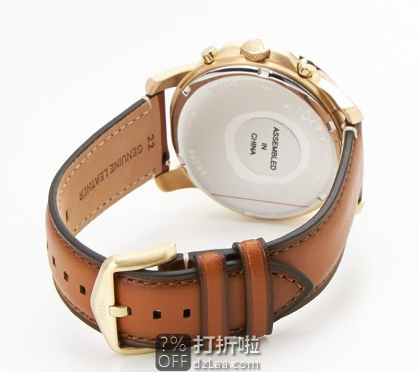 金盒特价 Fossil 化石 GRANT系列 3眼计时 FS5268 男式手表 3.7折史低 海淘转运关税补贴到手约￥522