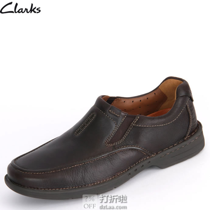 CLARKS 其乐 Untilary Easy 男式乐福鞋 40码2.8折.46 海淘转运到手约¥410