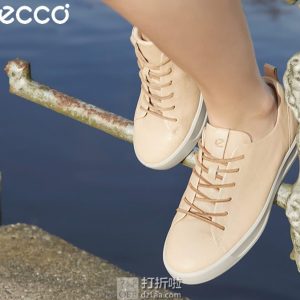 ECCO 爱步 Soft 8 柔酷8号 运动休闲系带女鞋 38码3.5折$59.95 海淘转运到手约￥512