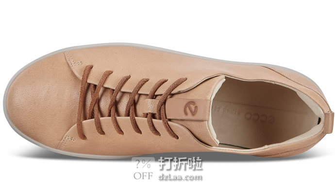 ECCO 爱步 Soft 8 柔酷8号 运动休闲系带女鞋 38码3.5折.95 海淘转运到手约￥512
