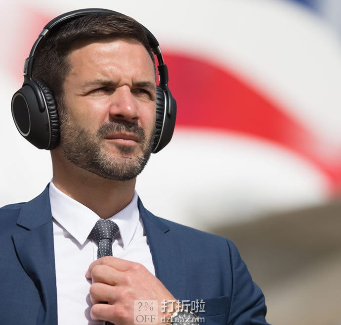 Sennheiser 森海塞尔 PXC550 高端商务旅行 专业主动降噪耳机 无线蓝牙降噪头戴耳机 4.5折9.99 海淘转运到手约￥1319