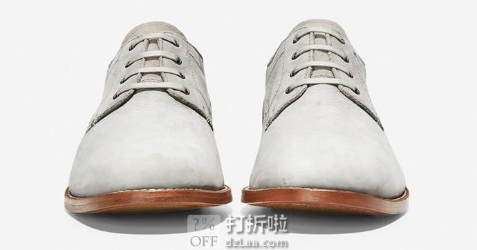 Cole Haan 可汗 Feathercraft Grand Blucher 男式牛津鞋 40码2.9折.44 海淘转运到手约￥465