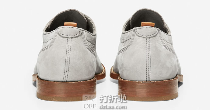 Cole Haan 可汗 Feathercraft Grand Blucher 男式牛津鞋 40码2.9折.44 海淘转运到手约￥465