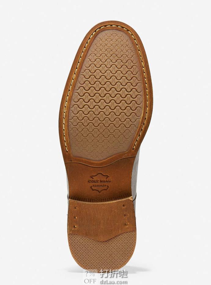 Cole Haan 可汗 Feathercraft Grand Blucher 男式牛津鞋 40码2.9折.44 海淘转运到手约￥465