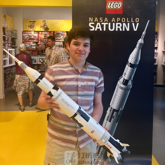 LEGO 乐高 Ideas系列 21309 美国宇航局阿波罗土星五号火箭 积木玩具 多重优惠折后¥569