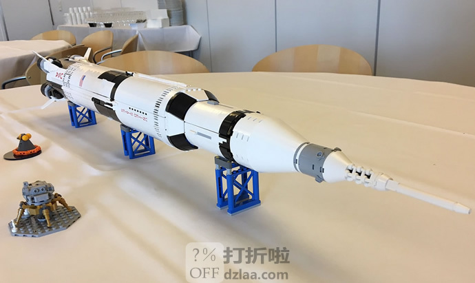 LEGO 乐高 Ideas系列 21309 美国宇航局阿波罗土星五号火箭 积木玩具 多重优惠折后¥569