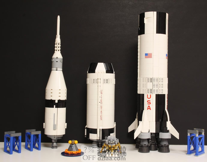LEGO 乐高 Ideas系列 21309 美国宇航局阿波罗土星五号火箭 积木玩具 多重优惠折后¥569
