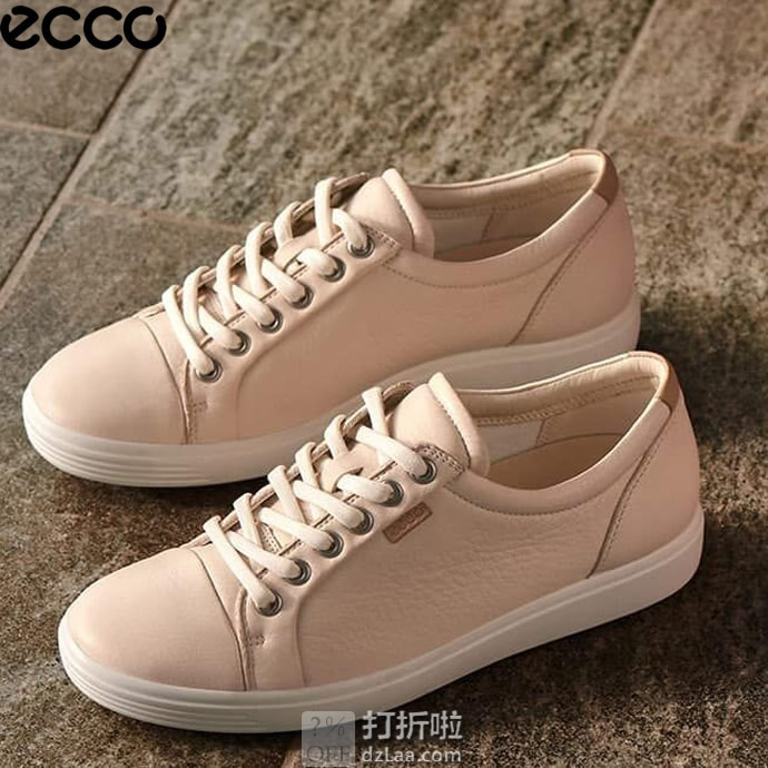 ECCO 爱步 SOFT 7 柔酷7号 女式休闲鞋 35码2.5折.81 海淘转运到手约¥367