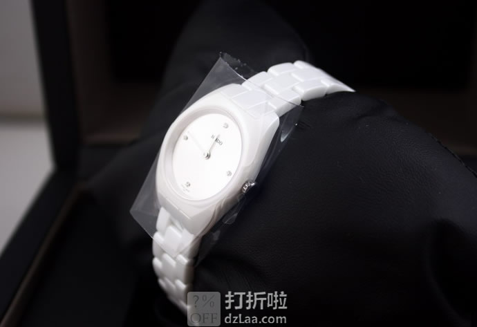 Rado 雷达表 Specchio系列 陶瓷镶钻 女式手表 R31509702 优惠码折后8 海淘关税补贴到手约¥1662