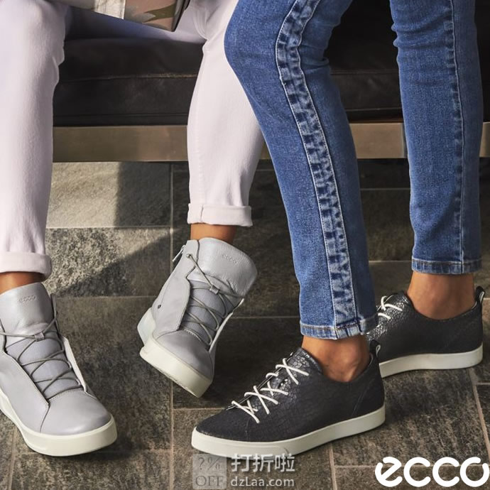 ECCO 爱步 Gillian 吉莉系列 女式休闲鞋 板鞋 35码2.1折.21 海淘转运到手约￥309