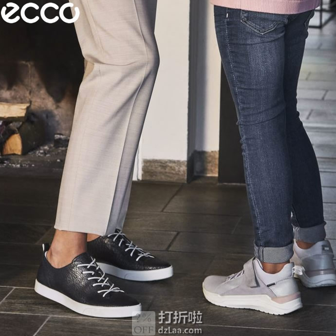 ECCO 爱步 Gillian 吉莉系列 女式休闲鞋 板鞋 35码2.1折.21 海淘转运到手约￥309