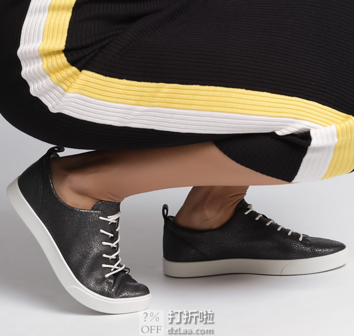 ECCO 爱步 Gillian 吉莉系列 女式休闲鞋 板鞋 35码2.1折.21 海淘转运到手约￥309