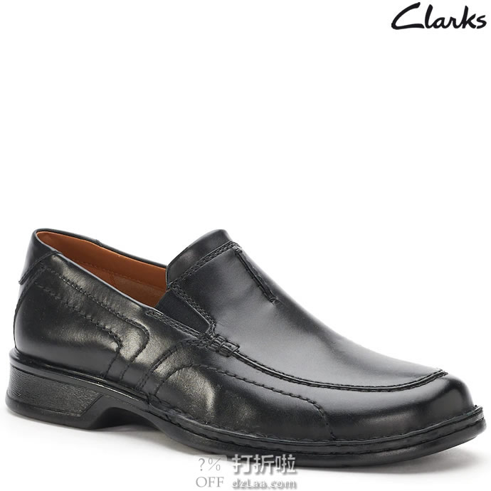 Clarks 其乐 一脚套 男式皮鞋 42.5码2.9折.03 海淘转运到手约￥272