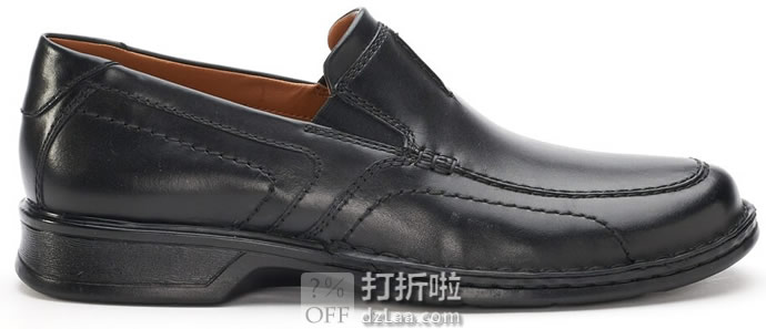 Clarks 其乐 一脚套 男式皮鞋 42.5码2.9折.03 海淘转运到手约￥272
