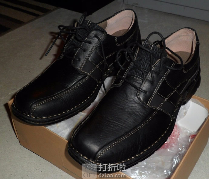 Clarks 其乐 Espace 男式牛津鞋 39.5码2折.95 海淘转运到手约￥243