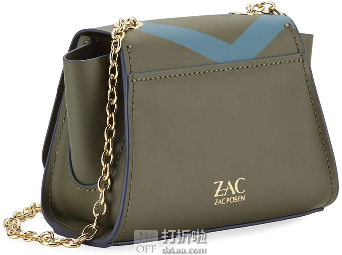 ZAC Zac Posen扎克·珀森 Eartha Mini 镂空花朵装饰迷你蝙蝠包 3.4折0.91 海淘转运到手约￥737 中亚Prime会员免运费直邮到手约￥783