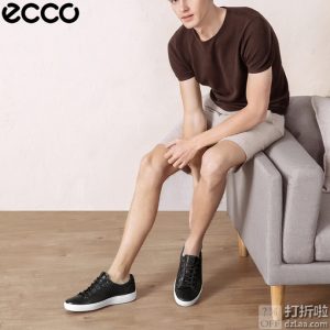 ECCO 爱步 SOFT 7 柔酷7号 编织款 男式板鞋 休闲鞋 44码3.2折$55.23 海淘转运到手约￥477