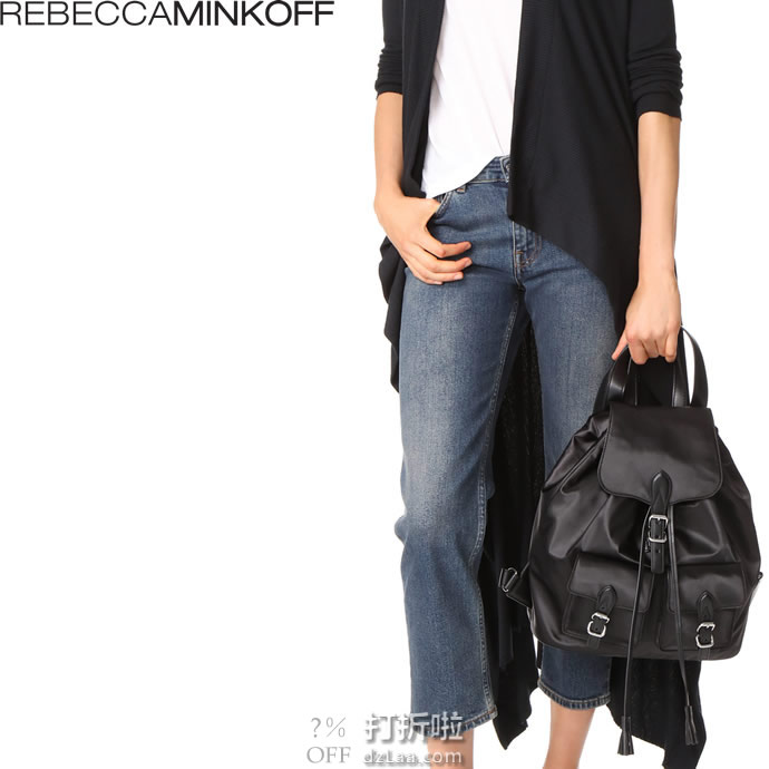 Rebecca Minkoff 瑞贝卡·明可弗 Alice 女式双肩背包 4.6折.99 海淘转运到手约￥628