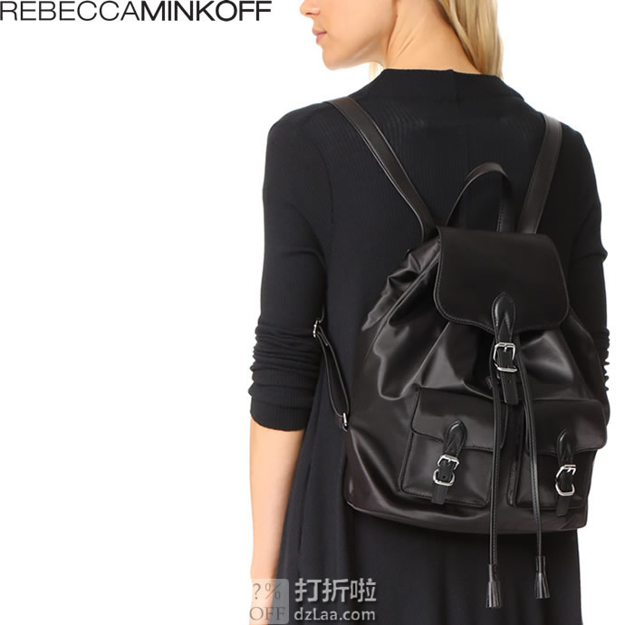 Rebecca Minkoff 瑞贝卡·明可弗 Alice 女式双肩背包 4.6折.99 海淘转运到手约￥628