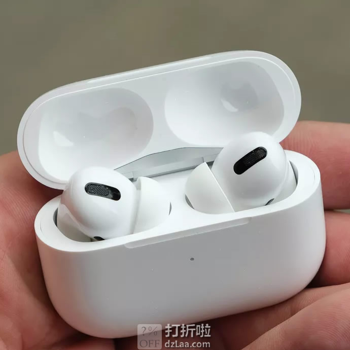 Apple AirPods Pro 苹果 主动降噪 无线蓝牙耳机 9.4折4.99 海淘转运到手约￥1627 国内￥2399