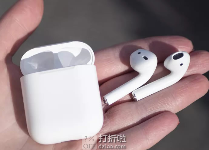 Apple Airpods2 苹果 最新款入耳式无线蓝牙耳机 配充电盒 8.1折9 海淘转运到手约￥896