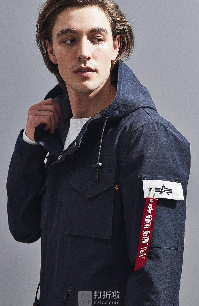 Alpha Industries 阿尔法  Quartermaster 防水 男式战地风衣 L码2.7折.02 海淘转运到手约￥376