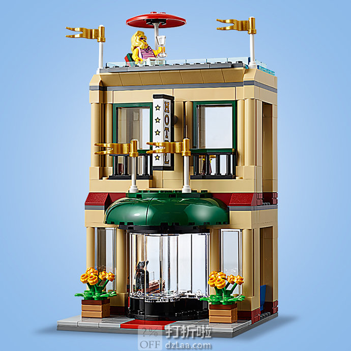 LEGO 乐高 60200 城市系列 城市中心广场 积木玩具 6.4折.99 海淘转运到手约¥378