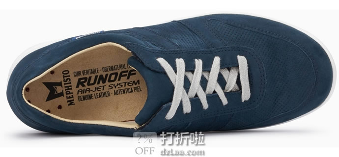 MEPHISTO 马飞仕图 Rebeca Perf 女式系带休闲鞋 板鞋 35.5码3.8折.53 海淘转运到手约￥607