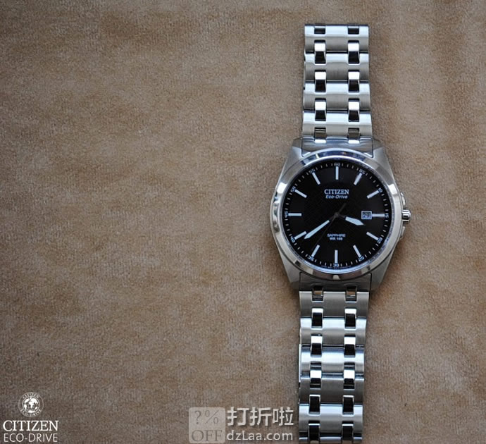 金盒特价 Citizen 西铁城 BM7100-59E 光动能 男式手表 3.9折5.99 海淘关税补贴到手约¥948