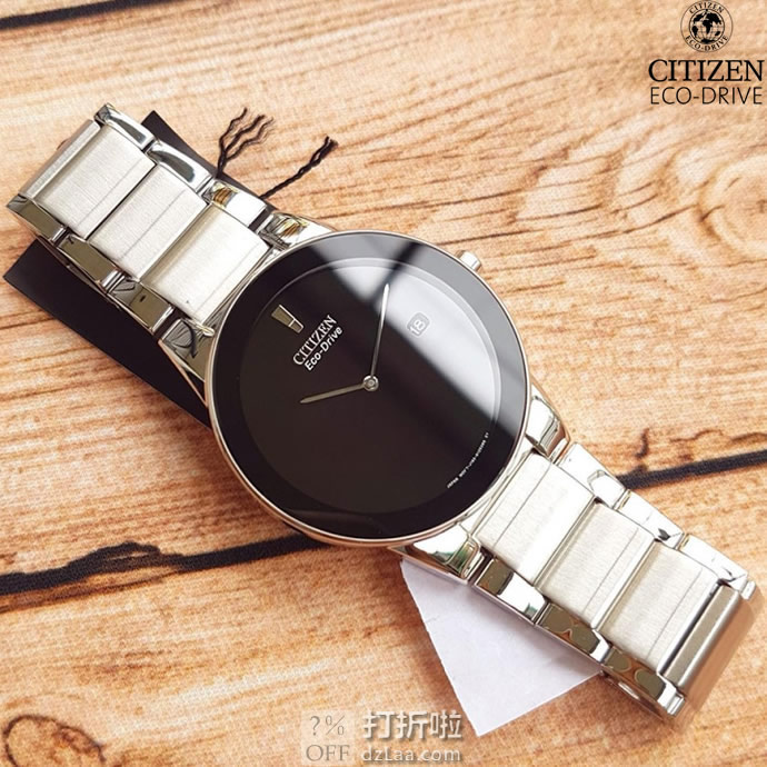 金盒特价 Citizen 西铁城 AU1060-51E 光动能 男式手表2.4折.99史低 海淘关税补贴到手约¥626