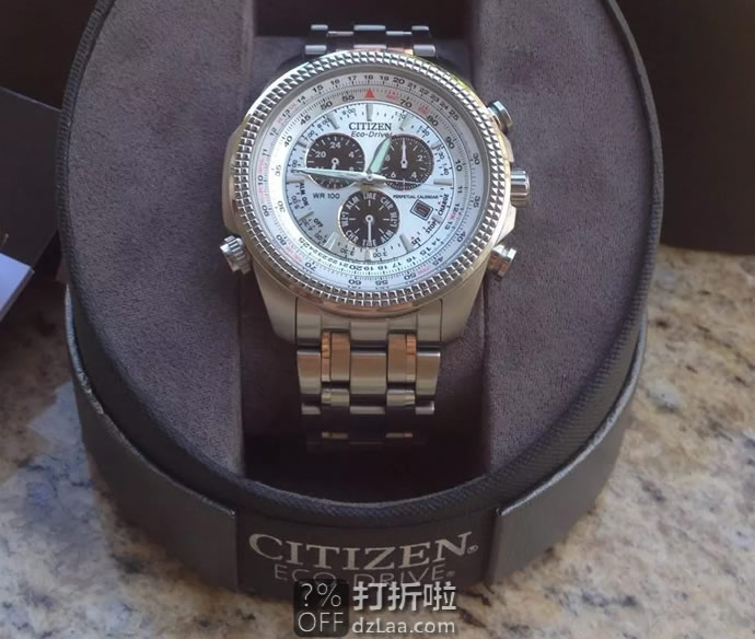金盒特价 Citizen 西铁城 BL5400-52A 光动能 多功能计时腕表 3.7折2.99 海淘转运关税补贴到手约￥1425
