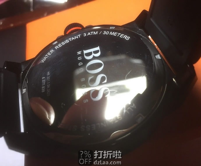 金盒特价 BOSS Orange 雨果博斯 橙标 1513004 男式时尚腕表 3.8折.99 海淘转运关税补贴到手约￥586